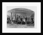 Interior of USS Montauk by Anonymous