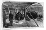 Interior of USS Montauk by Anonymous