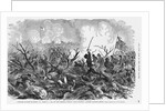 Union Army Crossing River by Anonymous