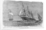Print of the Sinking of the Alabama by Anonymous