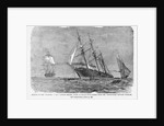 Print of the Sinking of the Alabama by Anonymous