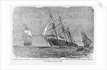 Print of the Sinking of the Alabama by Anonymous