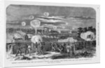 Union Artillery Barrage by Anonymous