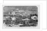Union Artillery Barrage by Anonymous