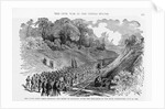 Union Troops Awaiting Orders by Anonymous