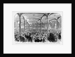 Meeting at Cooper Union Hall by Anonymous