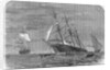 Print of the Sinking of the Alabama by Anonymous