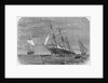 Print of the Sinking of the Alabama by Anonymous