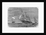 Print of the Sinking of the Alabama by Anonymous
