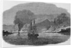 Burning Chinese Pirate Fleet by Anonymous