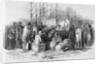Emigrants Arrival at Cork Illustration by Anonymous