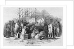 Emigrants Arrival at Cork Illustration by Anonymous