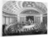 Interior of Senate Chamber by Anonymous