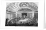 Interior of Senate Chamber by Anonymous