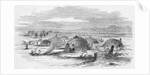 View of an Indian Rancheria, Yuba City, California Illustration by Anonymous