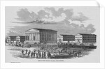 Print Depicting View of the Girard College, Philadelphia by Anonymous