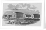 Print Depicting View of the Girard College, Philadelphia by Anonymous