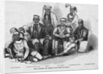 Billy Bowlegs and Chiefs of the Seminole Indians Illustration by Anonymous