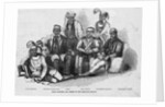 Billy Bowlegs and Chiefs of the Seminole Indians Illustration by Anonymous