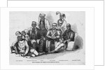 Billy Bowlegs and Chiefs of the Seminole Indians Illustration by Anonymous