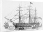 An American Line-of-Battle Ship by Anonymous