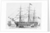 An American Line-of-Battle Ship by Anonymous