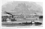 Ship Traffic Near Louisville, Kentucky by Anonymous