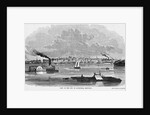 Ship Traffic Near Louisville, Kentucky by Anonymous
