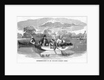 Sportsmen Fishing from Boat by Anonymous