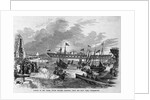 Launch of the United States Steamer Merrimac, From the Navy Yard, Charleston by Anonymous