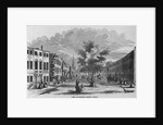 View of Franklin Street, Boston Illustration by Anonymous