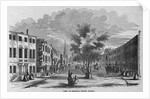 View of Franklin Street, Boston Illustration by Anonymous