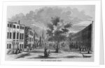 View of Franklin Street, Boston Illustration by Anonymous