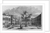 View of Franklin Street, Boston Illustration by Anonymous