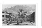 View of Franklin Street, Boston Illustration by Anonymous