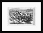 Preparing to Blow the Sepoys from the Cannon's Mouth Magazine Illustration Published in Harper's Weekly by Anonymous