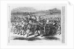 Preparing to Blow the Sepoys from the Cannon's Mouth Magazine Illustration Published in Harper's Weekly by Anonymous