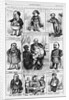 The President of the United States and His Cabinet, for 1872 Political Cartoon by Anonymous