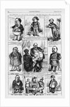 The President of the United States and His Cabinet, for 1872 Political Cartoon by Anonymous