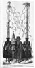 The Holy Week at Quito - Burgomaster Accompanied by Two Cucuruchus Holding the Cords of the Standard by Anonymous