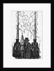 The Holy Week at Quito - Burgomaster Accompanied by Two Cucuruchus Holding the Cords of the Standard by Anonymous