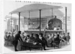 Interior of Bangs Brother and Co. Sales-room, Park Place, New York by Anonymous