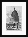 The New Dome of the Capitol at Washington by Anonymous