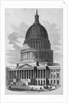 The New Dome of the Capitol at Washington by Anonymous