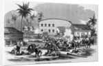 Massacre at Panama - Attack of the Natives on the Railroad Depot by Anonymous