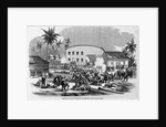 Massacre at Panama - Attack of the Natives on the Railroad Depot by Anonymous