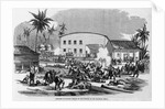 Massacre at Panama - Attack of the Natives on the Railroad Depot by Anonymous