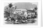 Massacre at Panama - Attack of the Natives on the Railroad Depot by Anonymous