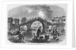 View on the Great Canal, Near Pekin, China by Anonymous