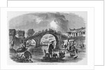 View on the Great Canal, Near Pekin, China by Anonymous